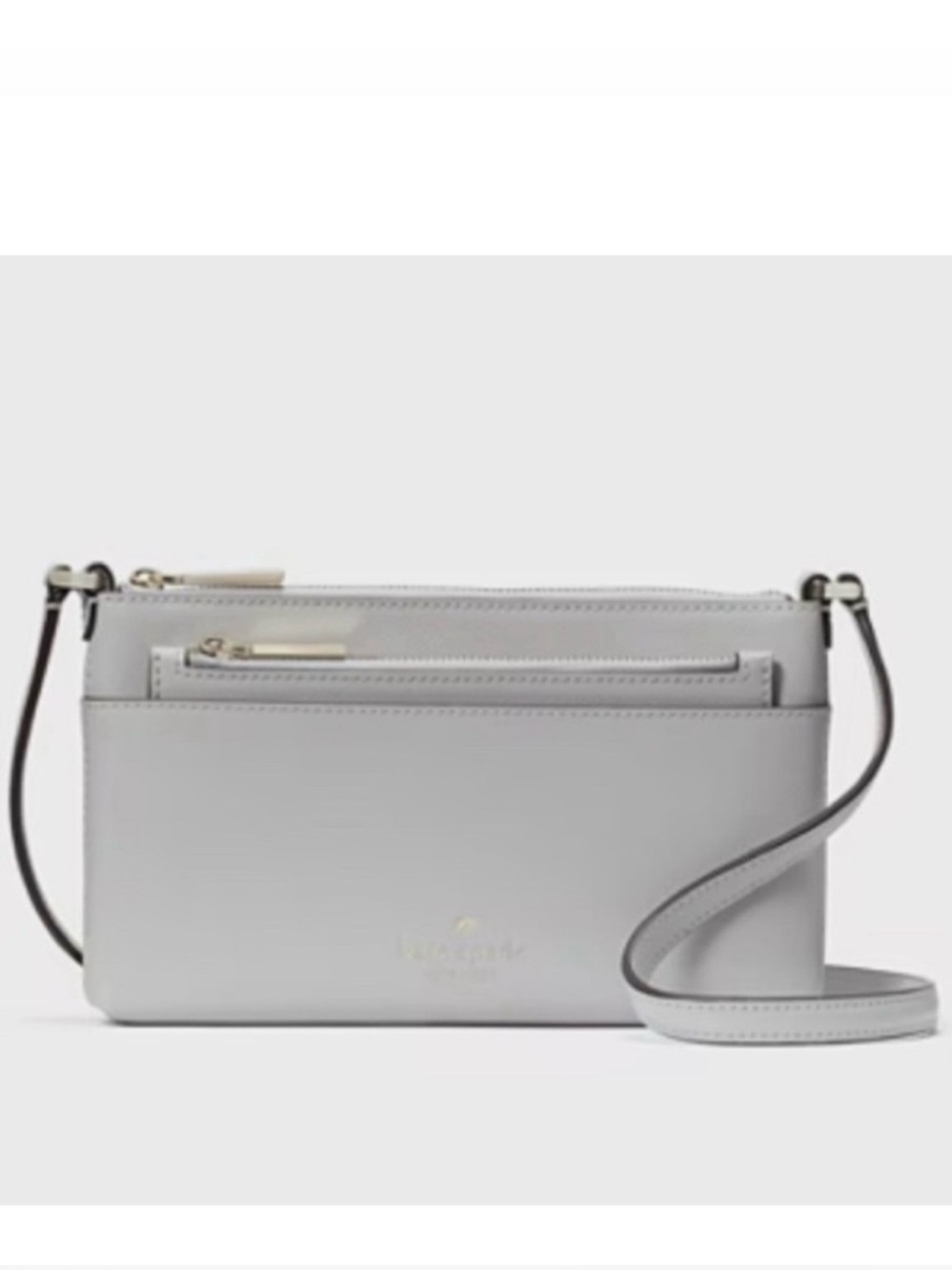 KATE SPADE ♠️ New York 🩶Sadie🩶 SAFFIANO LEATHER CROSSBODY 2PC BAG SET 🌟NWT🌟
